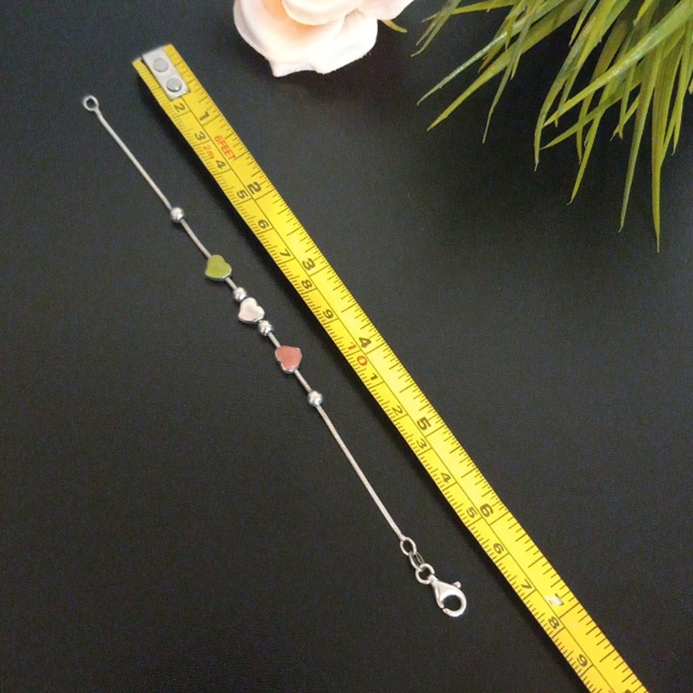 925 heart bracelet - Picture 5 of 6